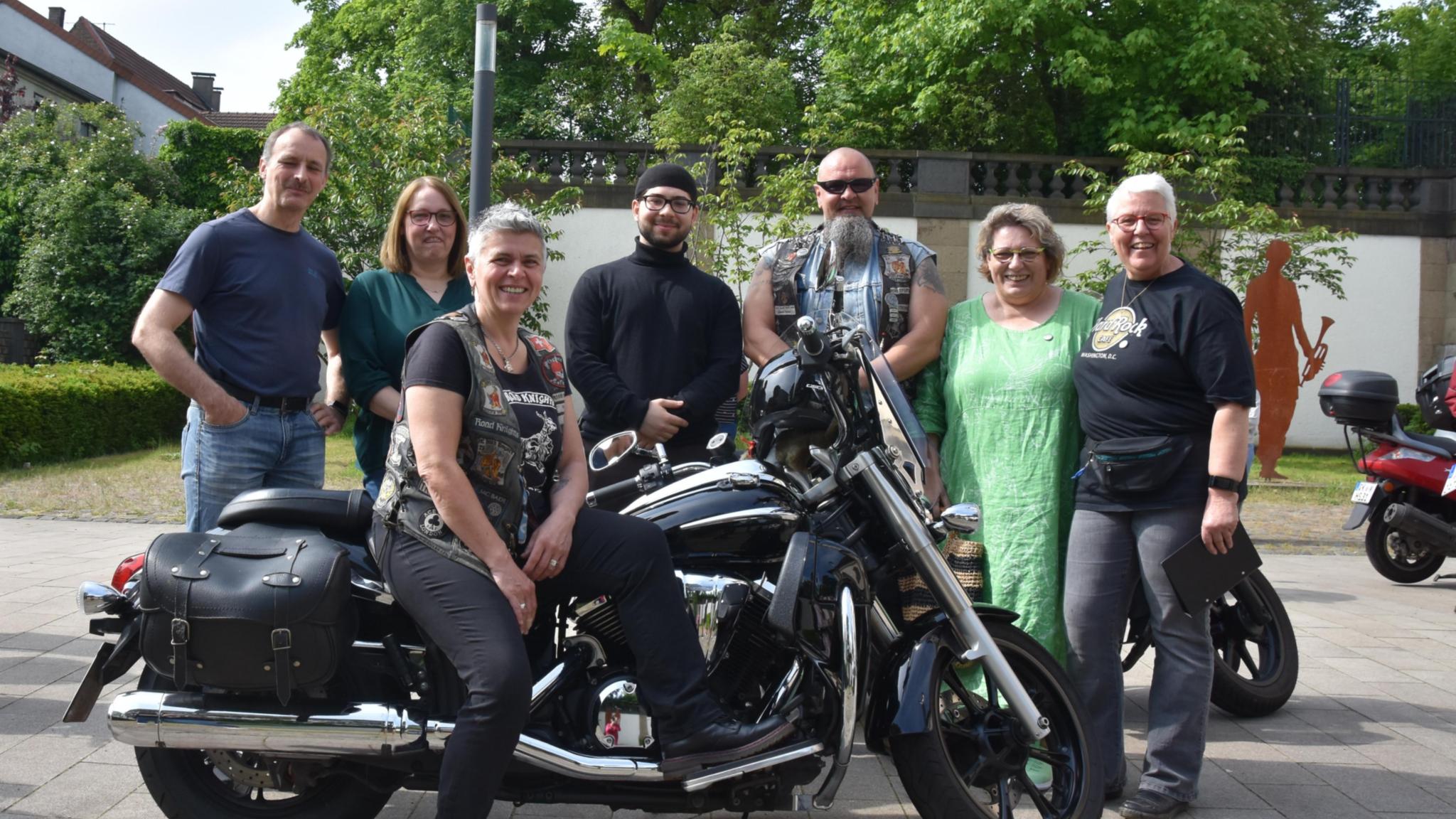 Interreligiöses Bikergebet in Völklingen.