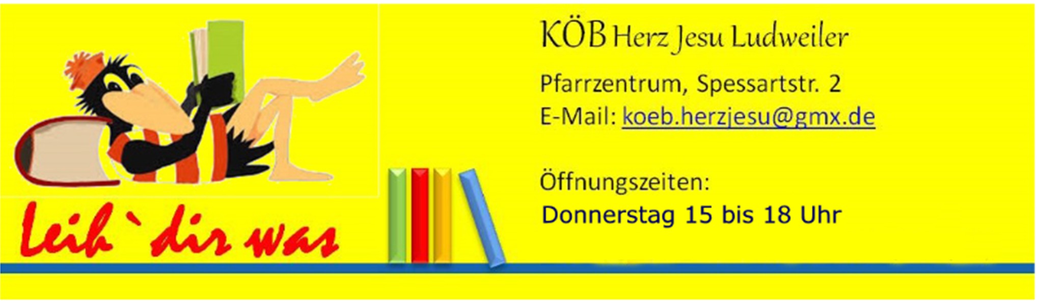 Bücherei Ludweiler-Logo
